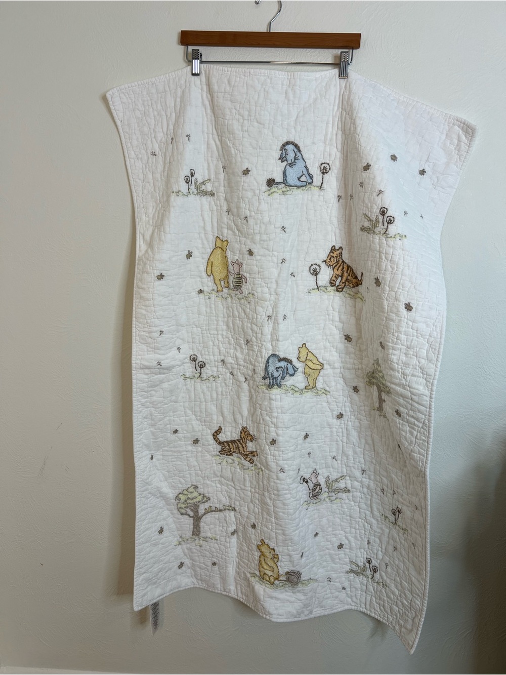 Pottery Barn Disney Winnie The Pooh Baby Quilt